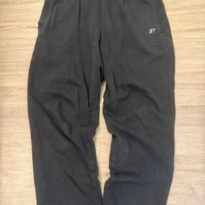 Russell-athletic Men's Black Joggers-tracksuits